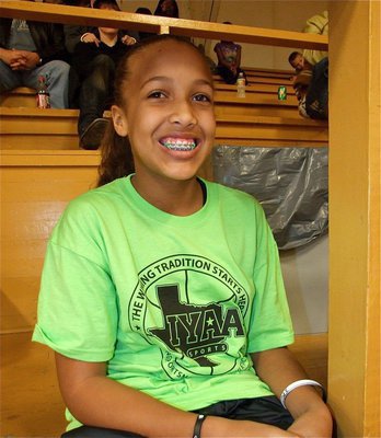 Image: Emmy’s ready — Italy Lime Green’s Emmy Cunningham loves to play and is ready to win in this her first season at the 5th and 6th grade level.