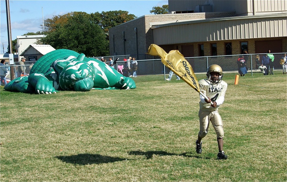 Image: The fall and rise — IYAA B-Team Gladiator Jaylon Wallace and his fellow undefeated Gladiators get the job done in Scurry after defeating Palmer 12-0 to become the 2010 NESA B-Division Conference Champions! Next up, Superbowl!