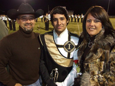 Image: Michael “Taz” Martinez — A Senior, has been a trumpeter in the Gladiator Regiment Band for 6 years. Michael has served as a section leader and as lead trumpet during his time with the band. Michael earned the Patrick Gilmore award has been selected to the Centex Honor Band.