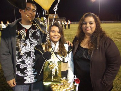 Image: Marisela Perez — A senior, Marisela has been a trumpeter in the Gladiator Regiment Band for 6 years. Merisela’s favorite memories are when the band earned sweepstakes her junior and senior years.