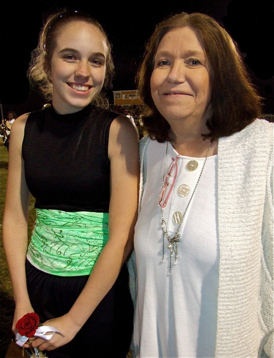 Image: Melissa Smithey — A senior, Melissa has been with the Gladiator Regiment Band for 4 years. Melissa was a member of the color guard for 2 years and played the cymbals for 2 years. Also a 2010 Homecoming Queen Nominee, Melissa admits she will miss her cymbals and bugging Mr. Perez as much as possible.:)