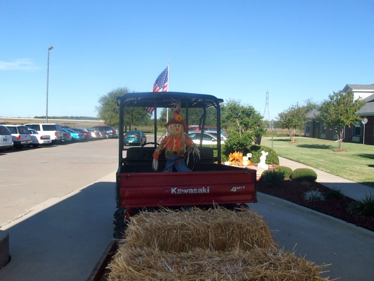 Image: Hay Rides for Everyone — This wagon is ready for riders.