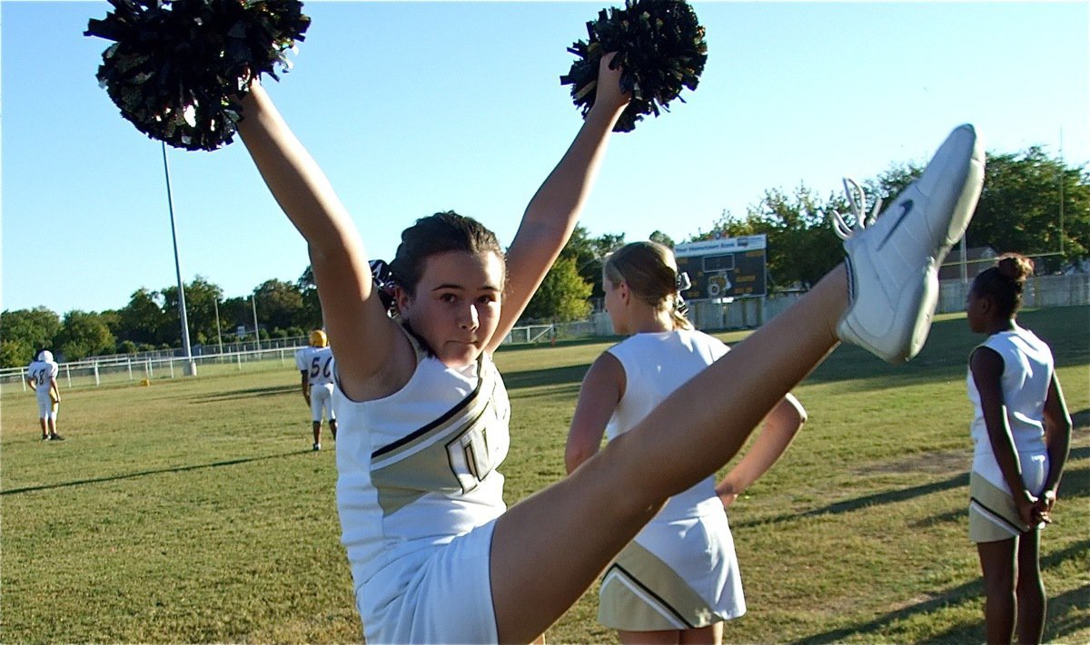 Image: High kick — Amber Hooker has skills!