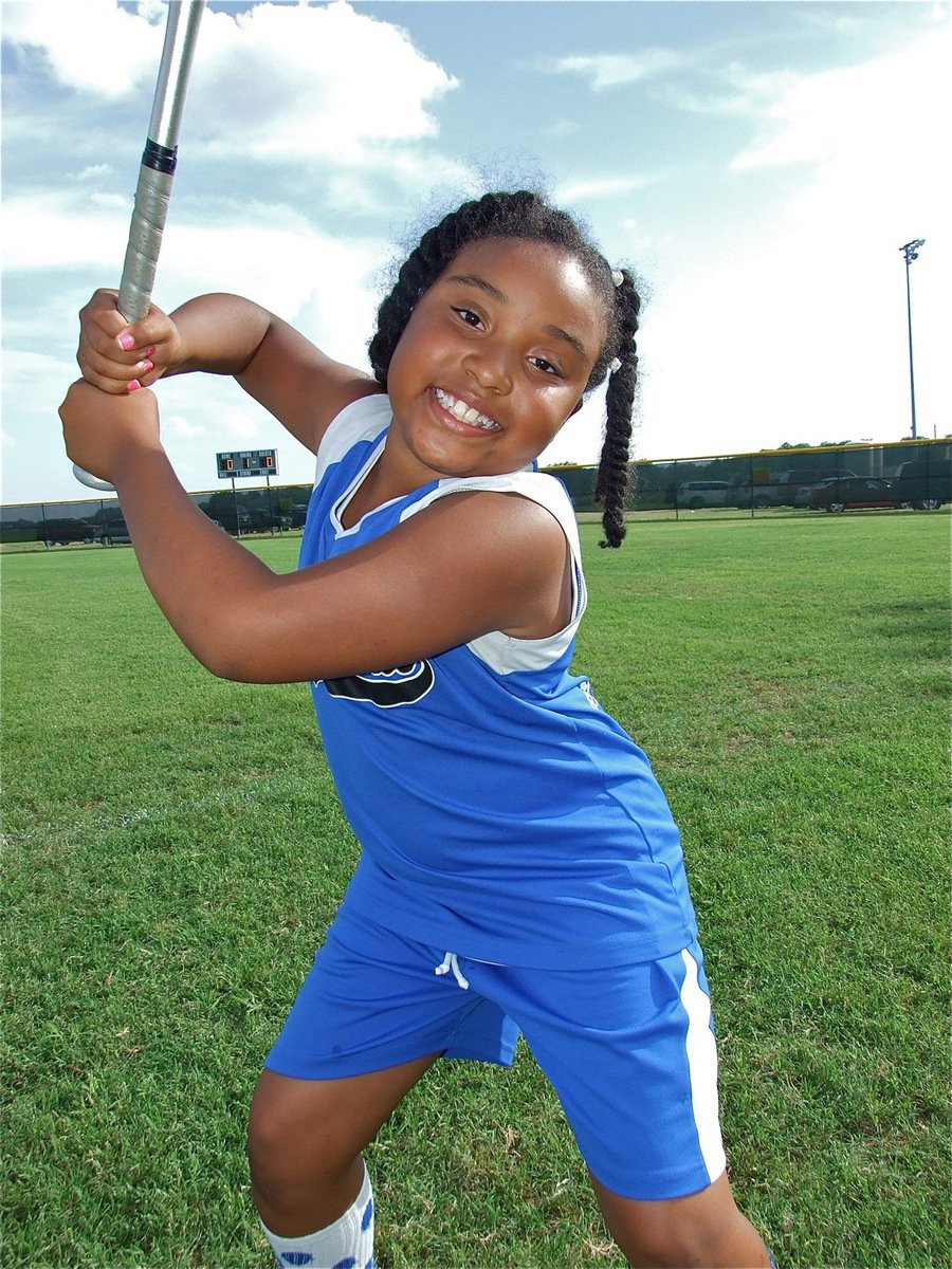 Image: Katera Birdow — Katera poses before the games against Ferris.