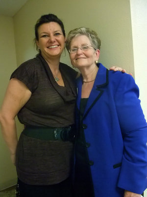 Image: Cindy Reed &amp; Marie — “Marie is very sweet and I am going to miss her very, very much,” said Cindy.