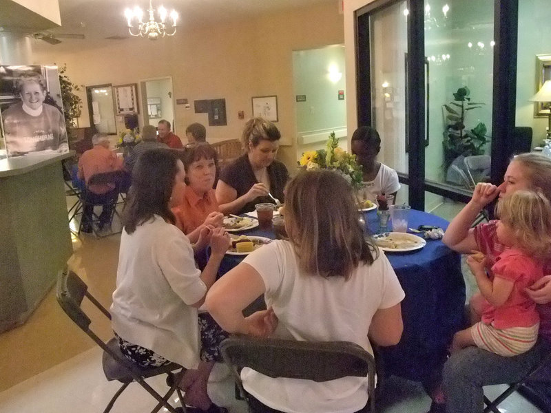 Image: Friends &amp; Family — Everyone seems to be enjoying the party.