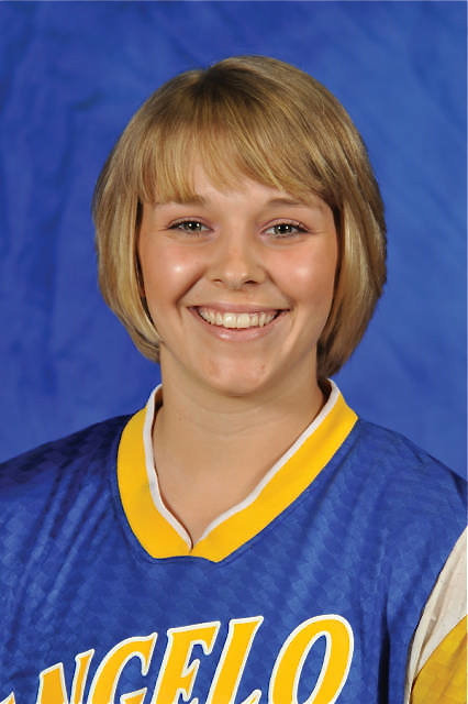 Image: Sarah DeMoss is a senior for the Angelo State Lady Rambelles — Italy High School graduate, Sarah DeMoss #12, a senior right fielder and lead-off batter for the Angelo State Lady Rambelles, is currently competing in the 2010 NCAA, Division II, National Championship tournament in St. Joseph Missouri.
