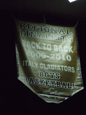 Image: Keep it going — This banner was unveiled during the athletic banquet on Monday night.