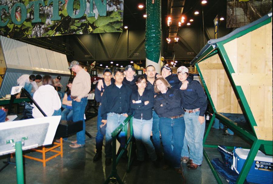 Image: Stock Show team — Milford High School’s San Antonio show participants.