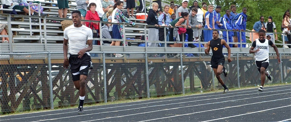 Image: Oustanding! — Coach Stephen Coleman selects John Isaac as Italy’s most Outstanding Athlete for the Varsity boys during the District Meet.