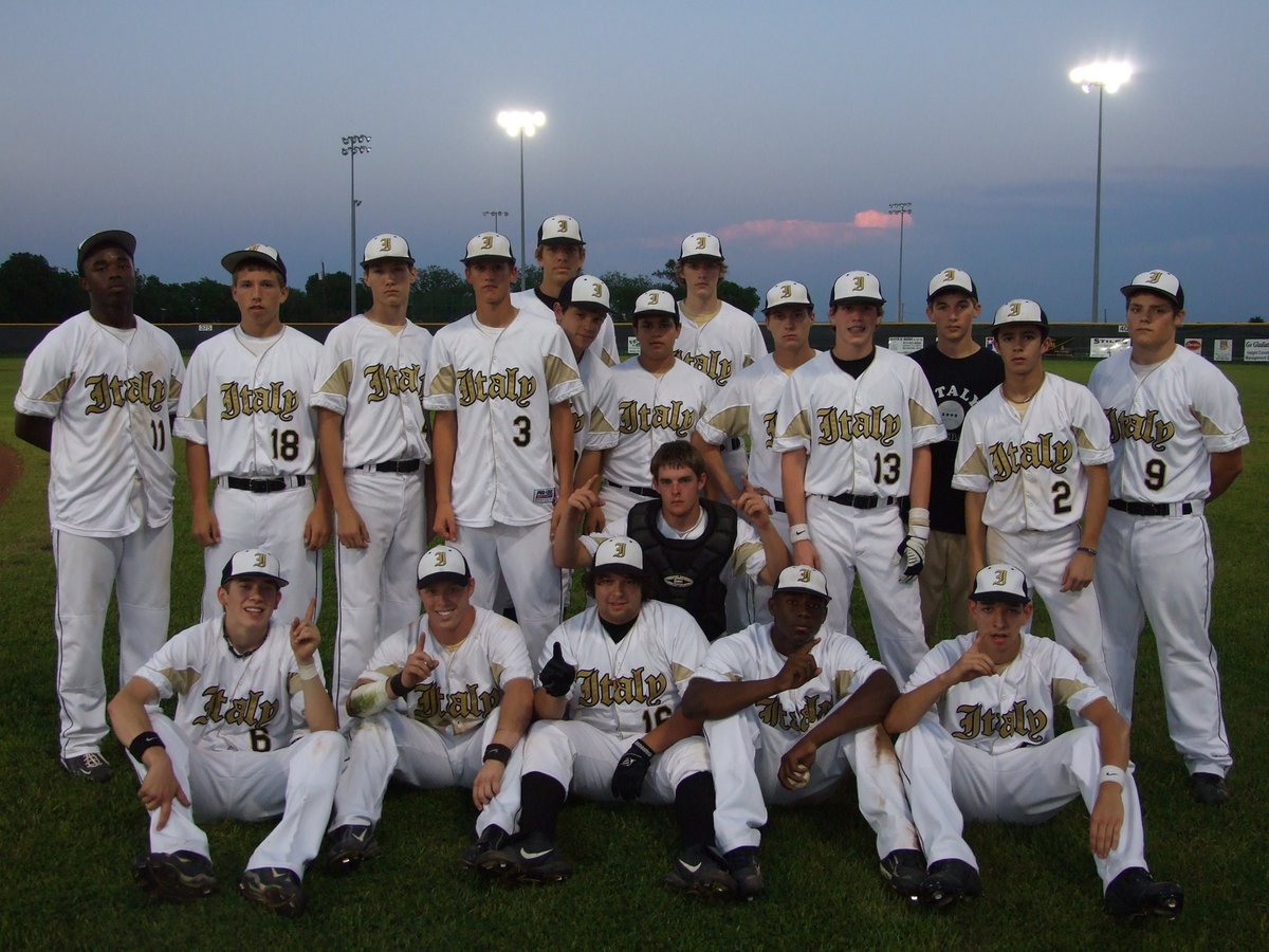 Image: Undefeated champions — Each player helped win this district championship undefeated.  They will begin play-offs in the second week of May.