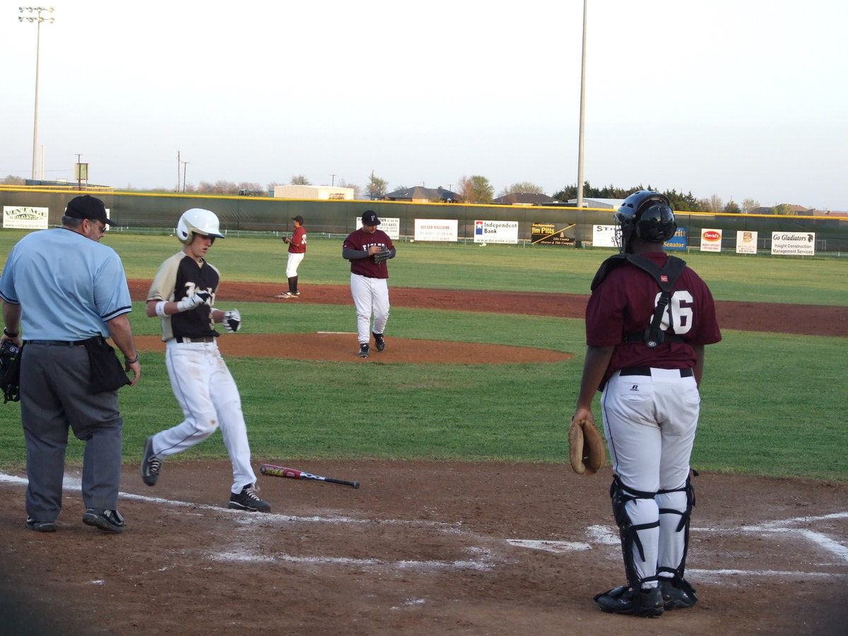 Image: Jase scores again — Jase Holden scored at least three points Tuesday night.