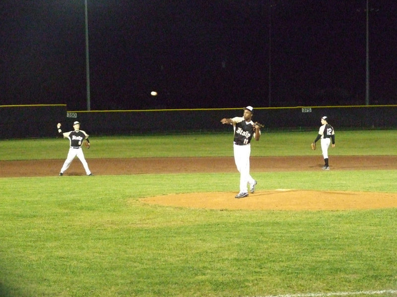 Image: Jasenio steps in — Jasenio Anderson brings the end of the inning and the game.