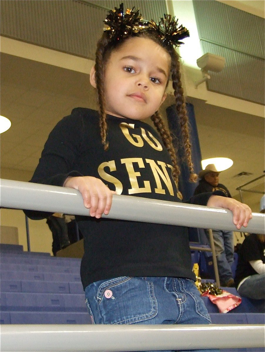 Image: Go Senio! — Jasenio Anderson’s biggest little fan!