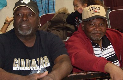 Image: Willie &amp; Bobby — Jasenio Anderson’s father, Willie Henderson, and Bobby Walker sense that the Gladiators’ quest for State is slipping away.