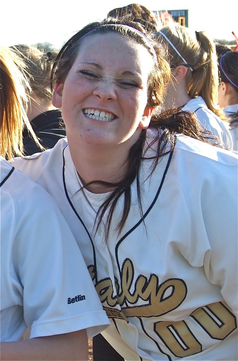 Image: Brianna Beets — Brianna is all grins before the game against Rice.