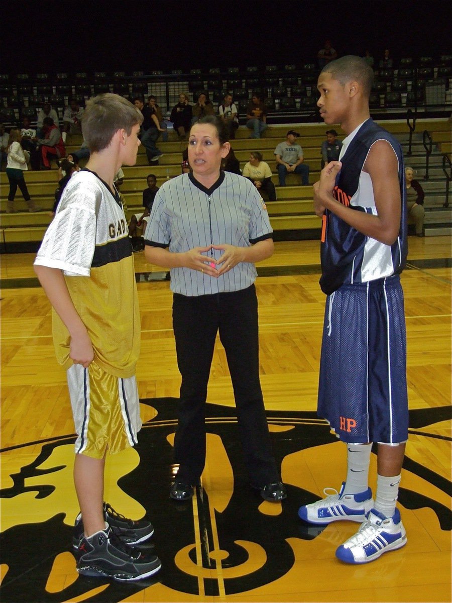 Image: Captain Justin Wood — Italy’s Justin Wood stands as the representative for Italy’s 8th grade team before the game.