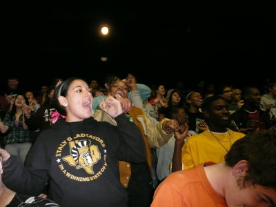 Image: Feel the love! — “We love you Ms. Moreland” the students cheered.