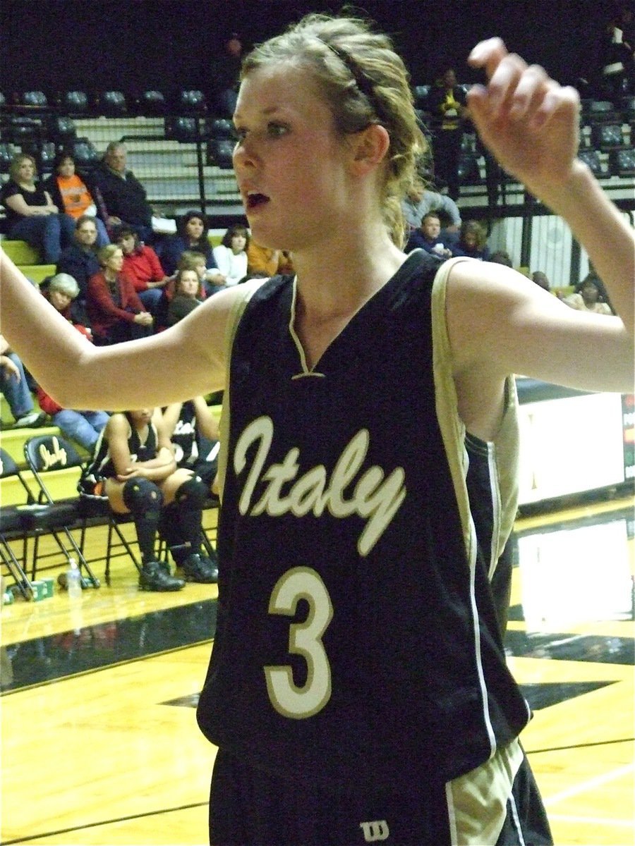 Image: Kaitlyn Rossa defends — Kaitlyn Rossa(3) has played tremendous defense throughout the tournament often shutting down the other team’s leading scorers.