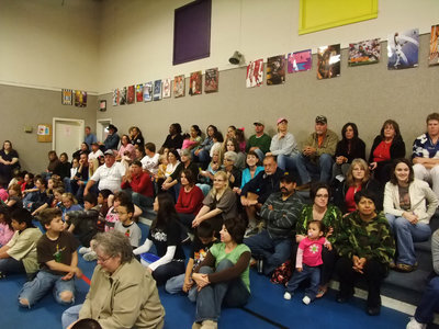 Image: More Visitors — Many visitors were at Stafford Elementary supporting the students.