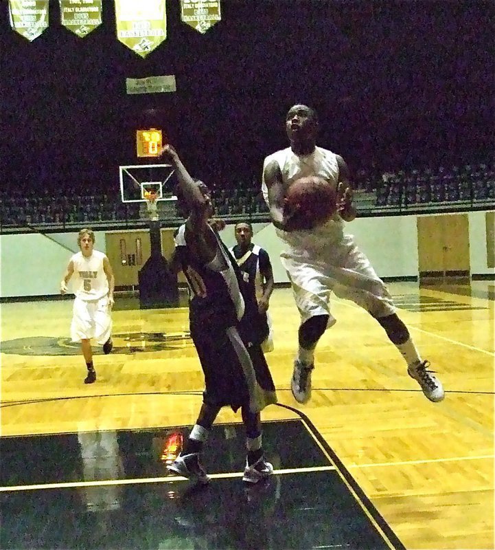 Image: Beast Wars — Jasenio Anderson(11) plays Lion tamer against the Dallas Life Lions, under the big dome top.