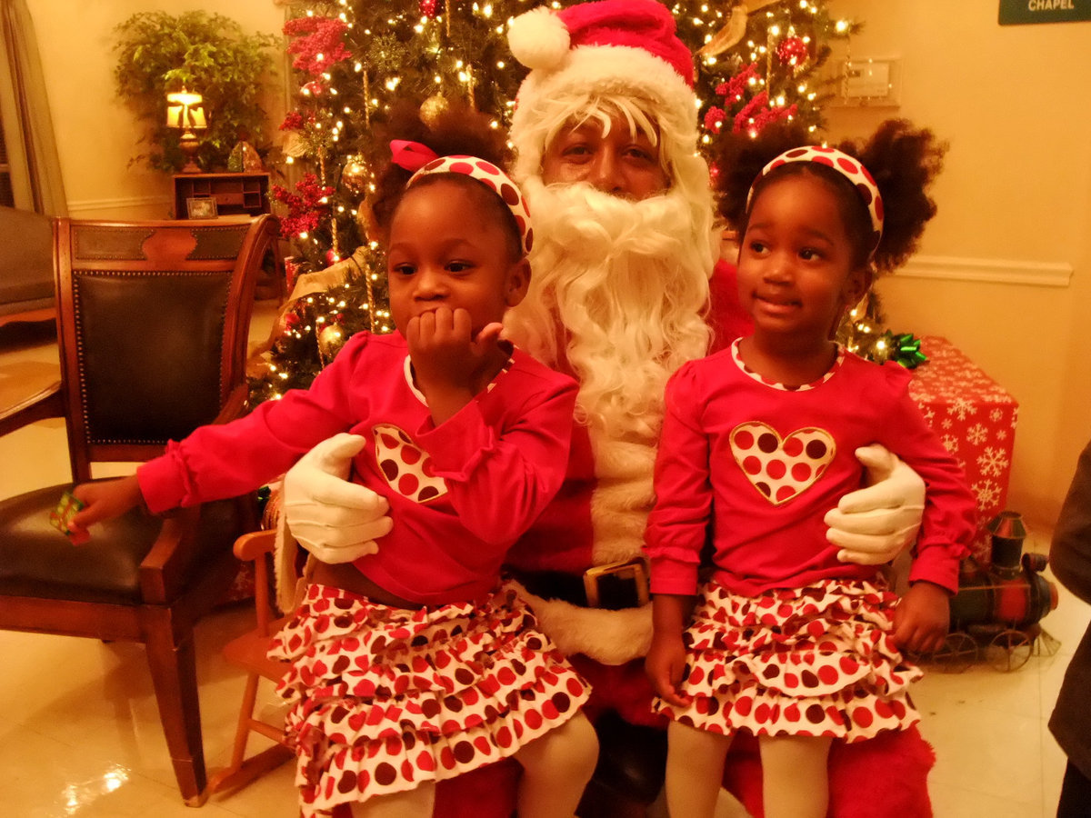 Image: Santa and Two Angels