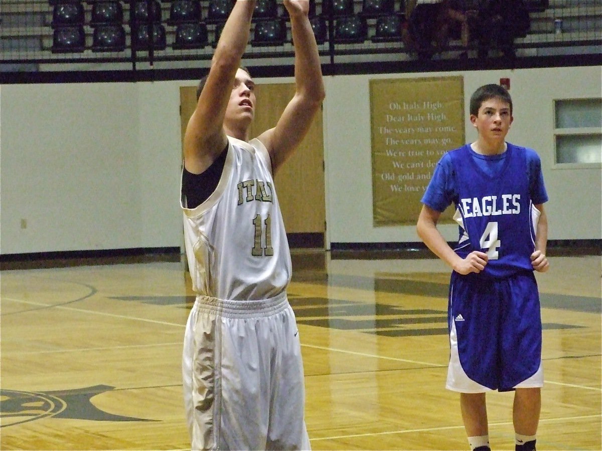 Image: Souder sinks it — Brandon’s play making abilities earned him a trip to the line.