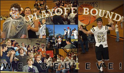 Image: Playoff Bound — The Friday pep rally was a fun time for all as the Gladiators gear up for the playoffs.