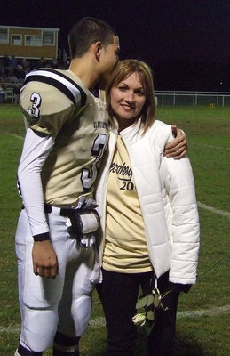 Image: Oscar Gonzalez — Oscar and mom have a bittersweet moment.