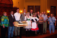 Image: Commissioners Court — October was recognized as Czech Heritage Month in Ellis County during Monday’s regularly-scheduled meeting of the Commissioners’ Court.