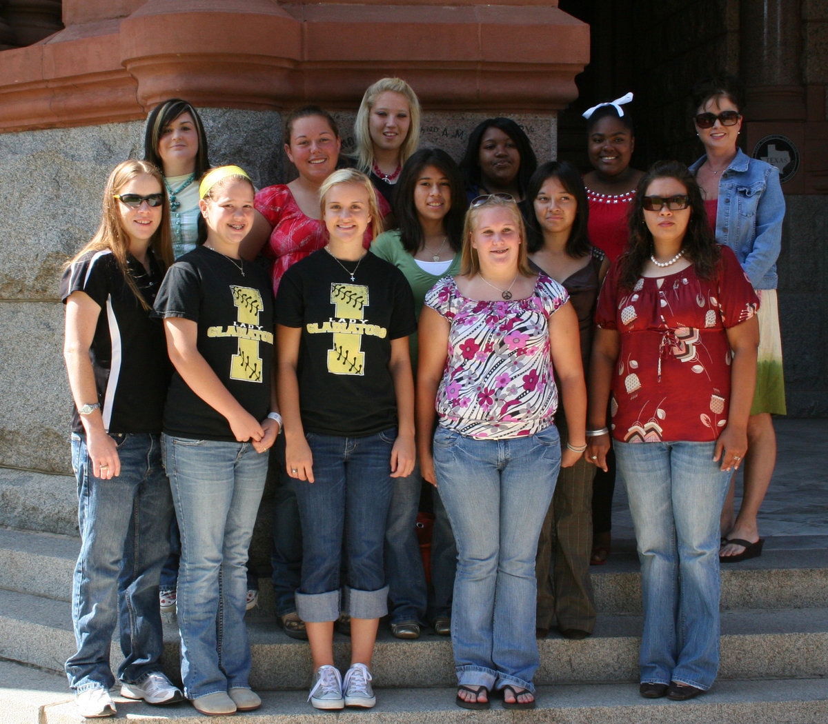 Image: Softball?  You bet — The Lady Gladiator team won Regional Quarter-Finals at the end of the season and were recognized by the Ellis County Commissioner’s Court on Monday, June 8.