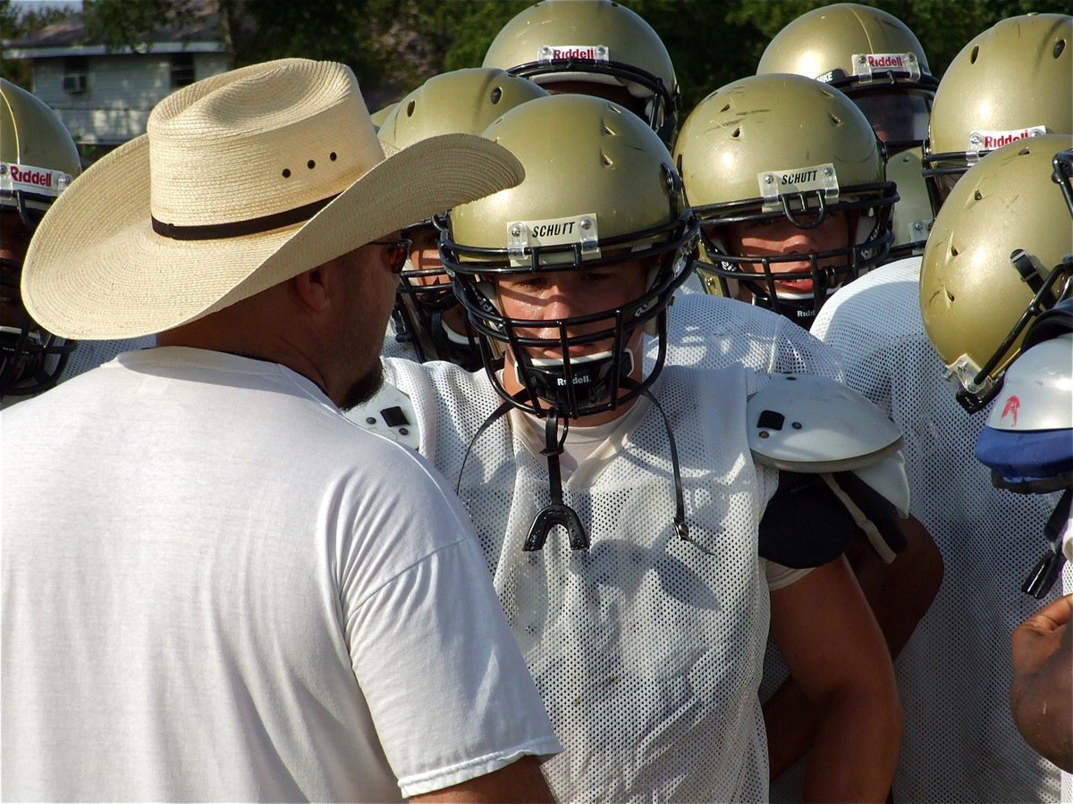 Image: The look of champions — They team had a much different glare in their eyes after the 3-on-3 drill.