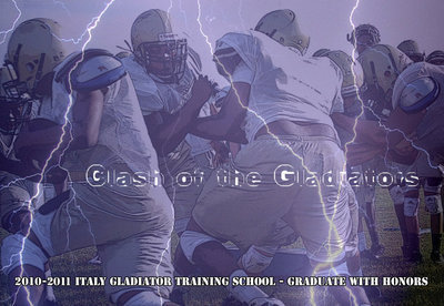 Image: With honors… — Clash of the Gladiators. The first day of full pads was electrifying.
