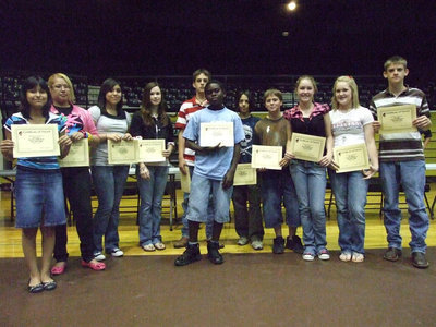 Image: Commended 7th Grade — The 7th Grade received honors for doing so well on their TAKS tests.
