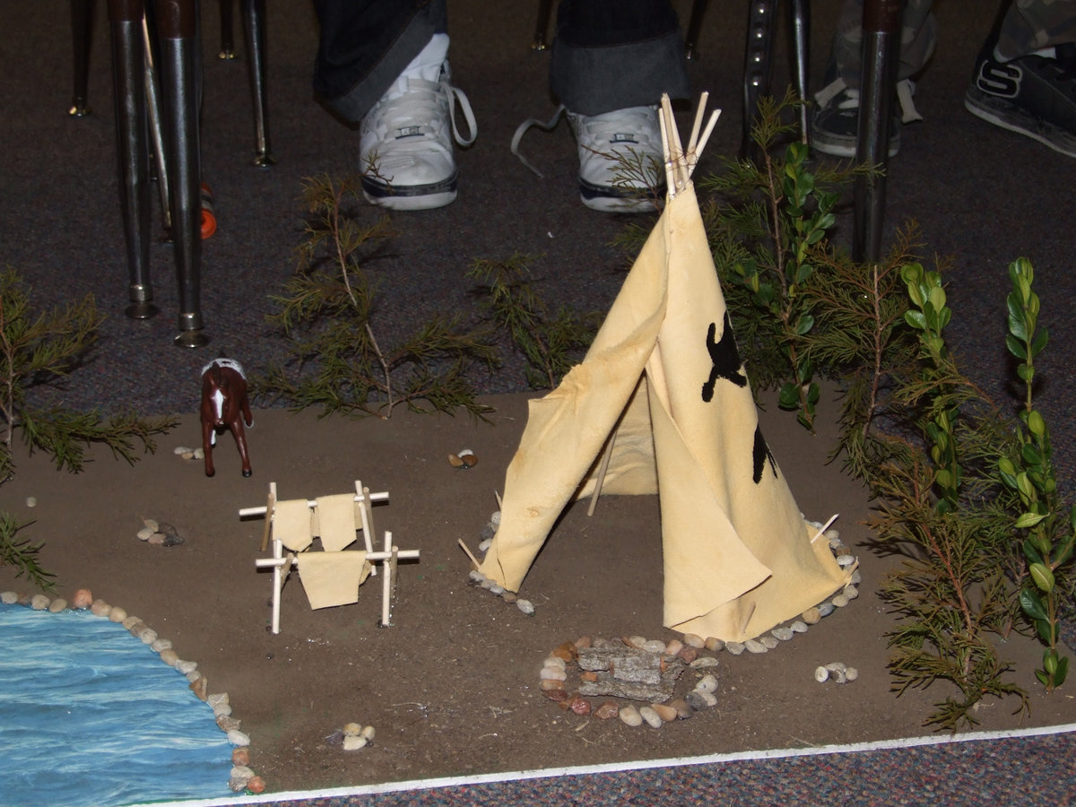 Image: Teepee Diorama