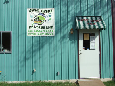 Image: Just Fish Restaurant — If you think this is cute, wait until you see the inside!