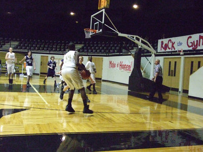 Image: “Meadowlark” Mayberry — Larry showed his range against the Eagles hitting a 3-pointer in the game.