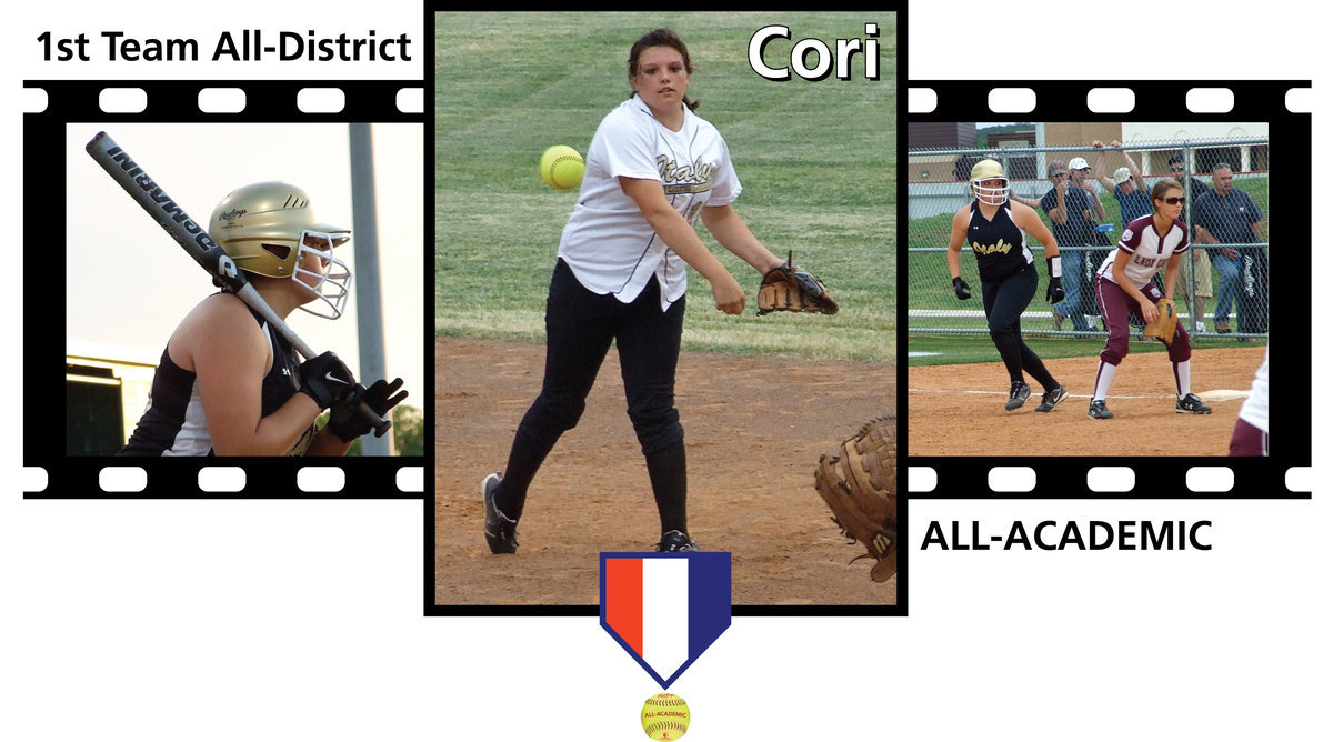 Image: Cori Jeffords — Senior second baseman Cori Jeffords receives 1st Team All-District and is All-Academic.