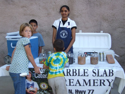 Image: Marble Slab Creamery — Marble Slab Creamery had a booth and sold bowls of ice cream with all the fixin’s for $1 a bowl.