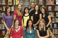 Image: IHS nominees and Princesses — Back Row (L-R) Senior nominees — Annalee Lyons, Becca DeMoss, Blanca Figueroa, Principal Scott Herald holding “the crown”, Stephanie Carter and Lindsey Brogden
Bottom Row (L-R) Class Princesses — Kaitlyn Rossa (Freshman), Jessica Hernandez (Sophomore) and Lexie Miller (Junior)
IHS Homecoming is October 24 at 7:30 pm.