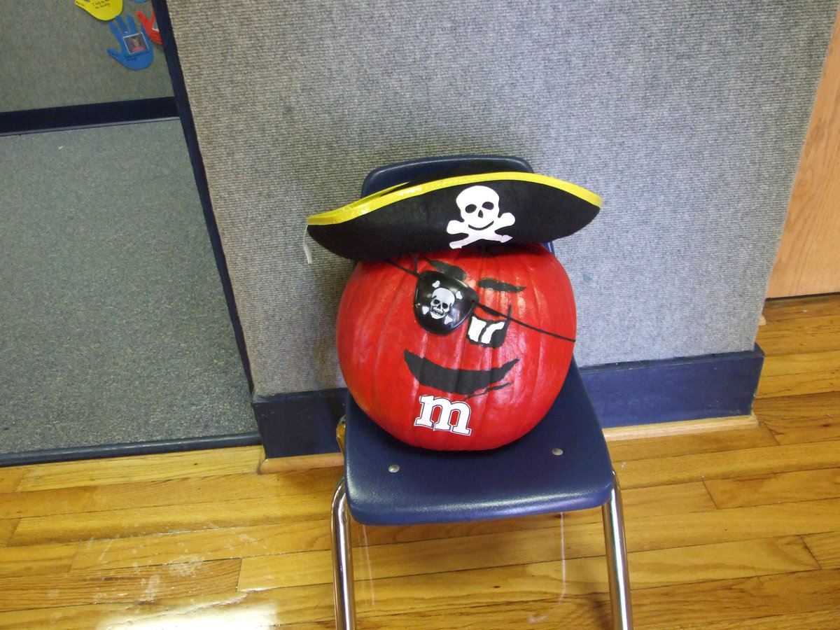 Image: Pirate pumpkin