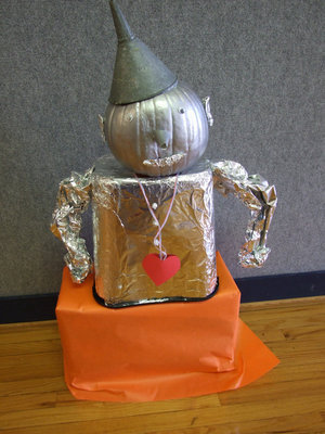 Image: Tin Man pumpkin