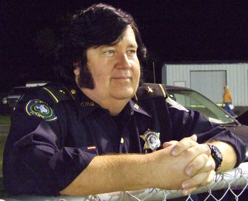 Image: Officer Carl Cassidy - Elvis The legend lives on.