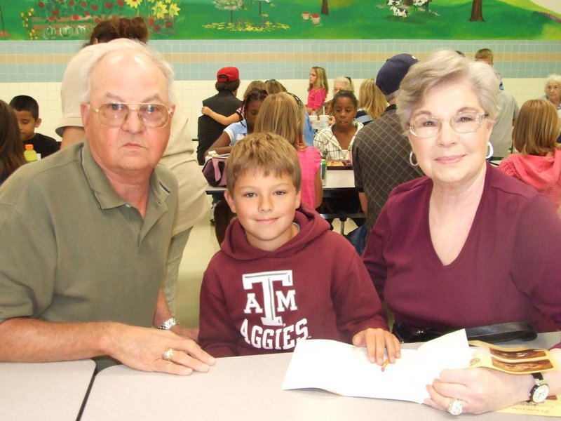 Image: Thomas Crowell with grandparents