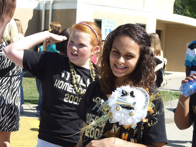 Image: Katie and Anna — Happy Homecoming to Katie Byers and Anna Viers.
