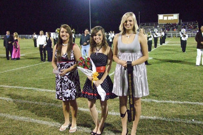 Image: Student Council Members — Angelica Garza, Drew Windham and Meagan Hopkins.