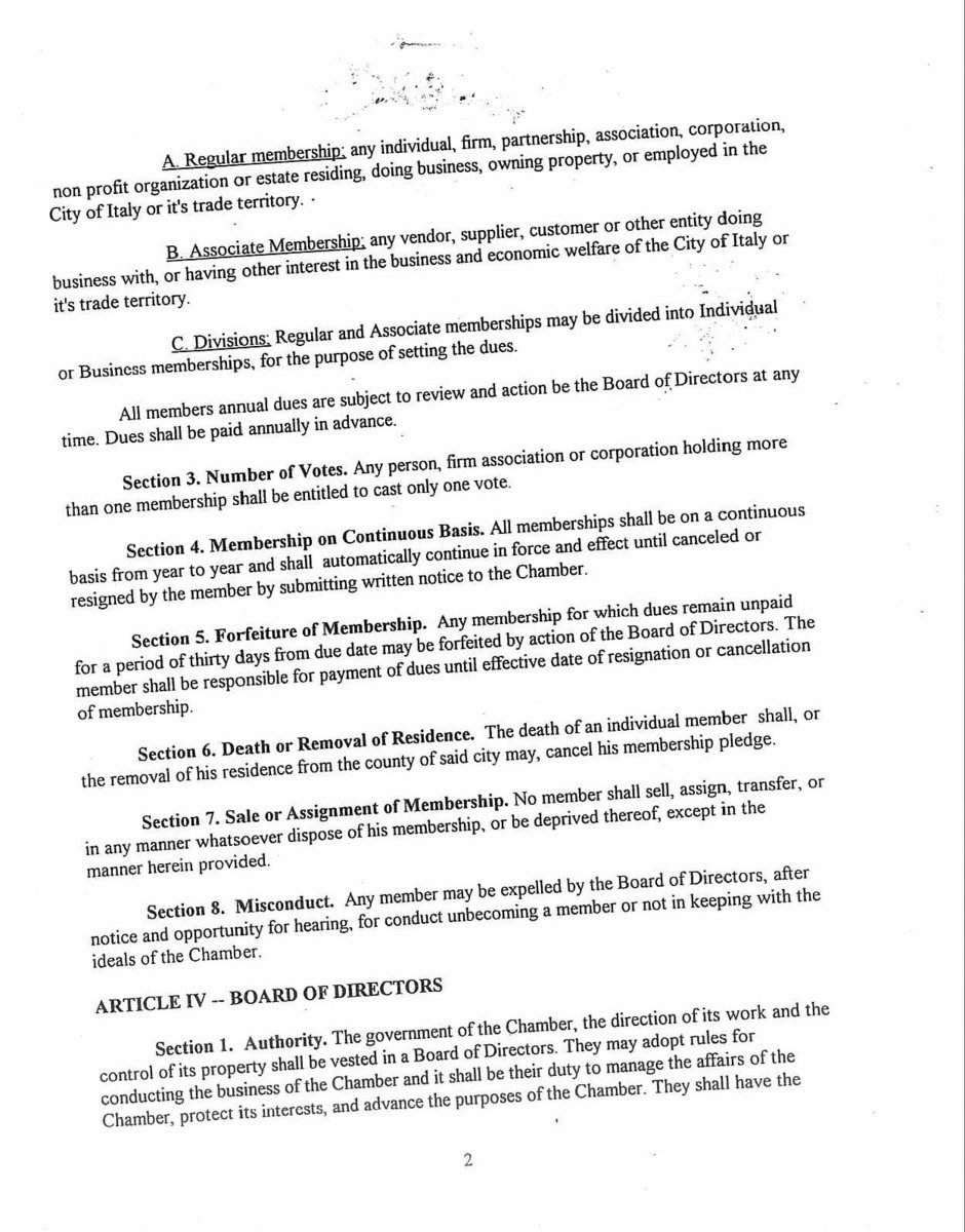 Image: Bylaws page 2