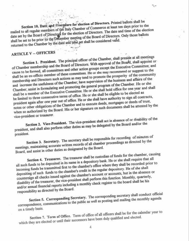Image: Bylaws page 4