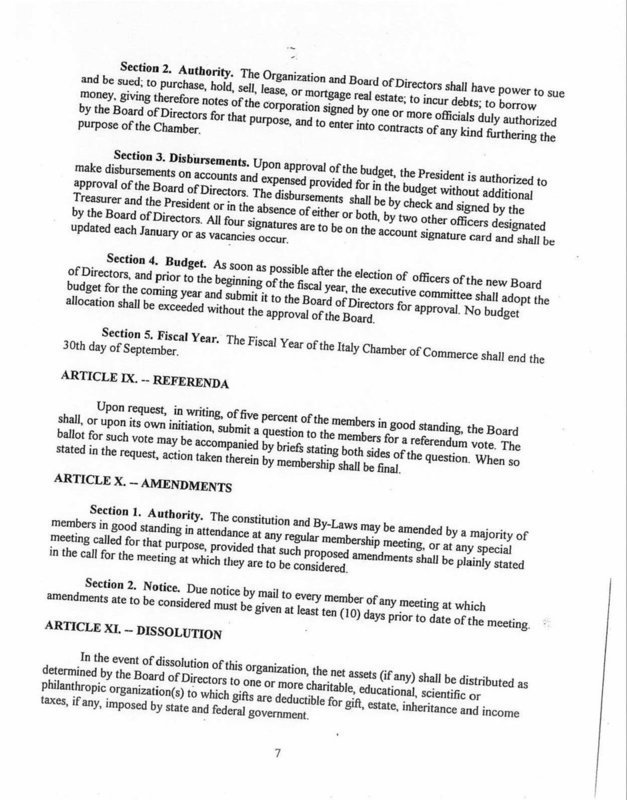 Image: Bylaws page 7