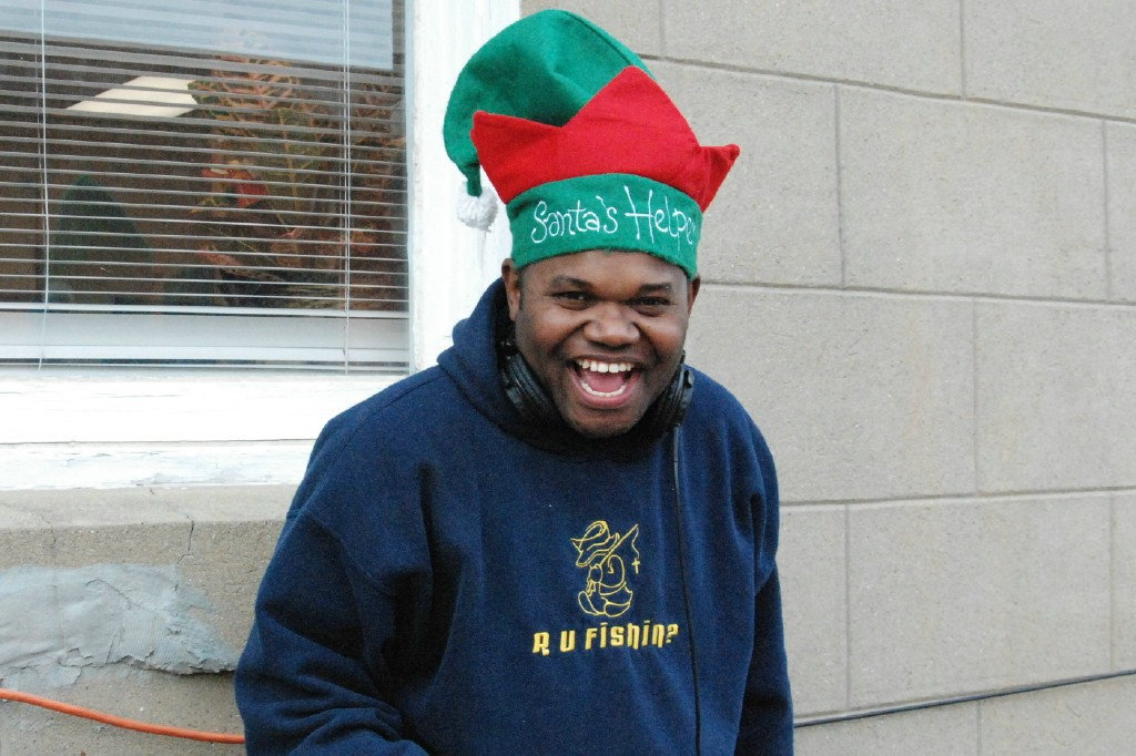 Image: Parade Announcer Bryant Cockran —  Stand-up comedian &amp; parade announcer Bryant Cockran narrated the days events.